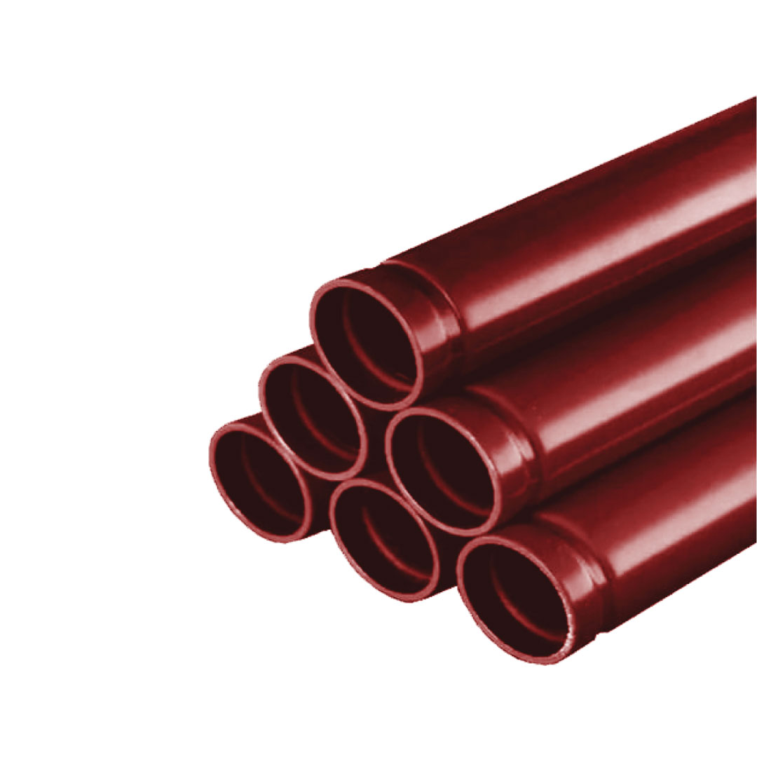 Tubo SCH 10 roja